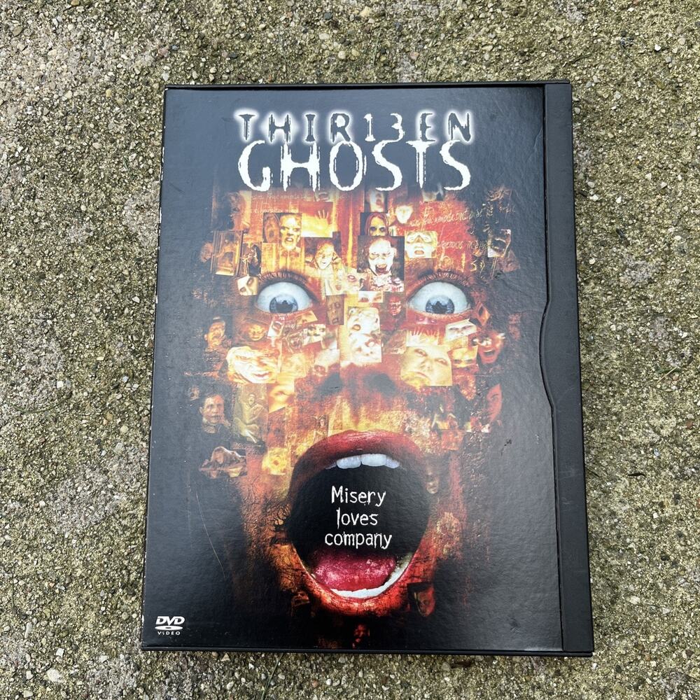Thir13en Ghosts DVD (2001) Horror Movie Matthew Lillard Tony Shalhoub Great